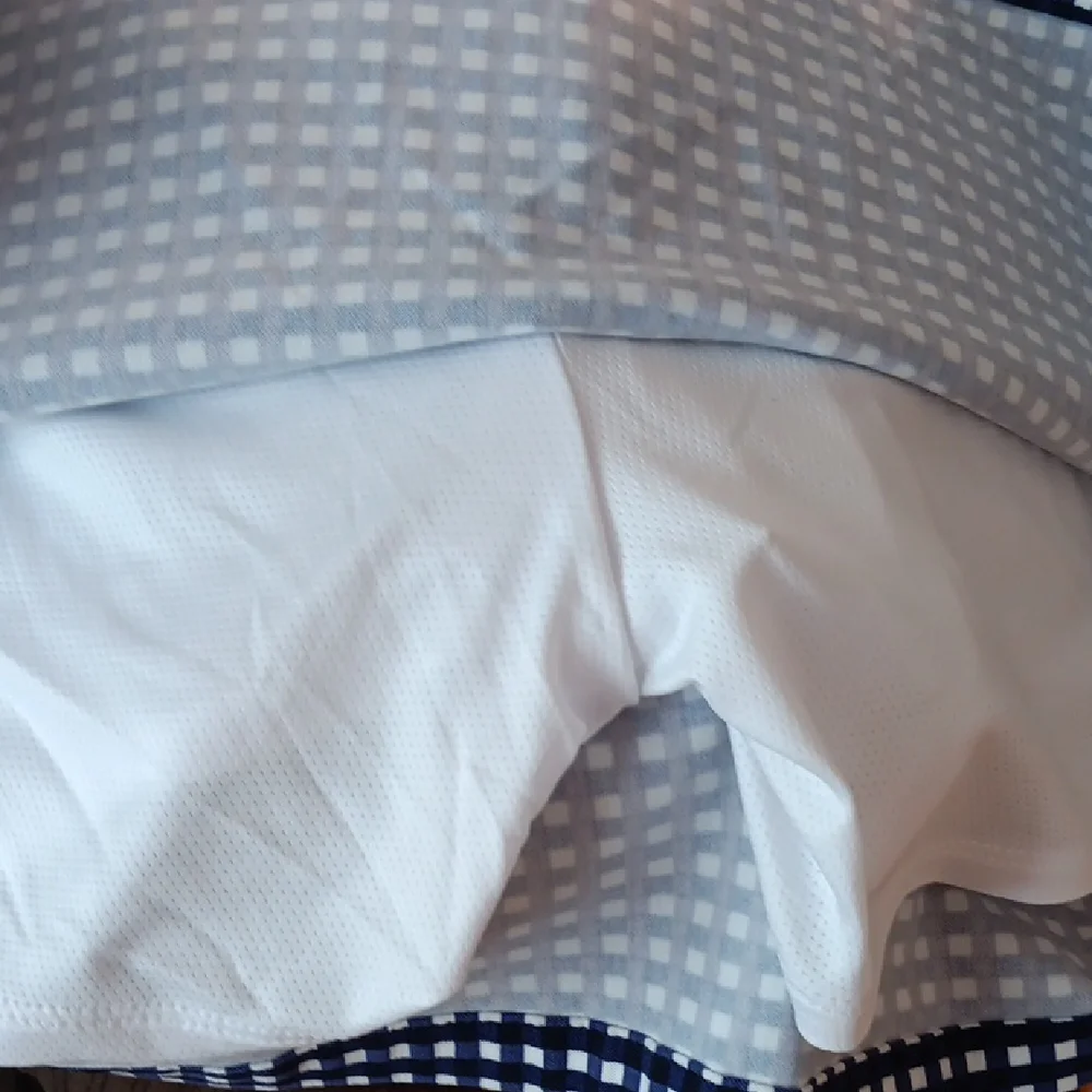 Rafaella Blue and White Mini Pencil Skirt - Picture 4 of 4